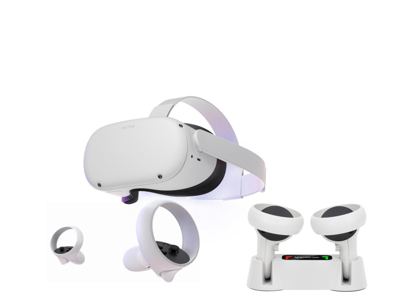Oculus Oculus Quest 2 - 128 GB + Ładowarka SMOKE MARACA